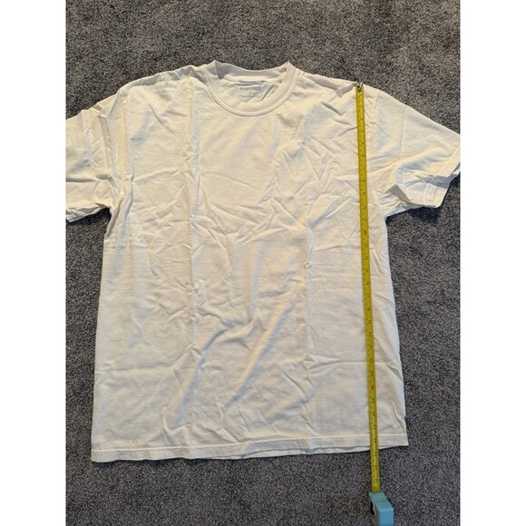 New RUMORED x Frachella Inspirational T-SHIRT XL oversized Cotton Cream Beach - Picture 8 of 13